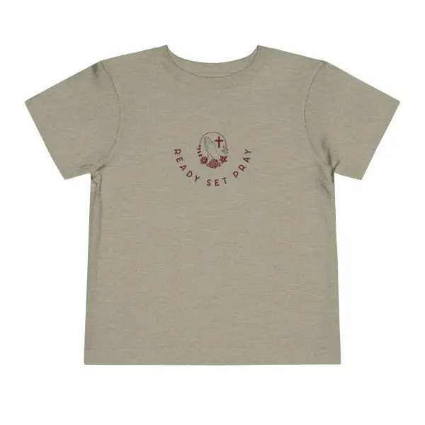 READY SET PRAY Toddler Short Sleeve Tee TM - Image 5