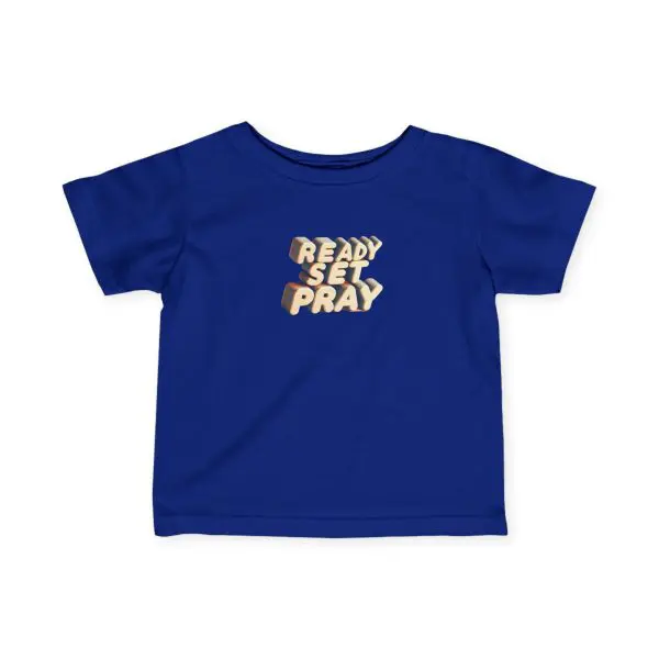 Infant Fine Jersey Tee READY SET PRAY TM - Image 19