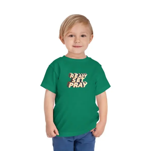 Toddler Short Sleeve Tee READY SET PRAY TM - Image 17