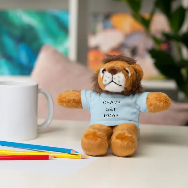 A Stuffed Animal with Tee READY SET PRAY TM - Image 30