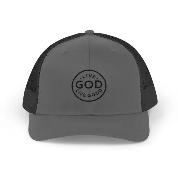 A Hat Snapback Trucker Cap LIVE GOD LIVE GOOD TM - Image 4