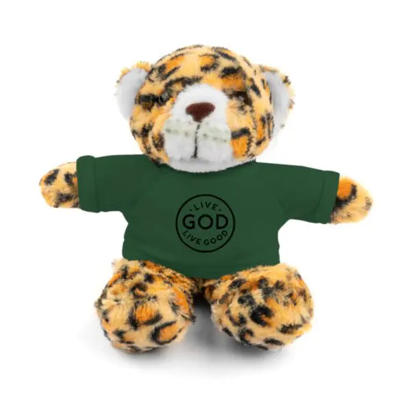 A Stuffed Animal with Tee LIVE GOD LIVE GOOD TM - Image 19