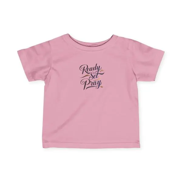 Infant Fine Jersey Tee READY SET PRAY TM - Image 17