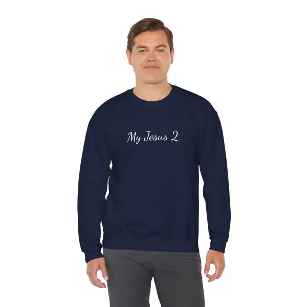 Unisex Heavy Blend Crewneck Sweatshirt My Jesus 2 TM - Image 23