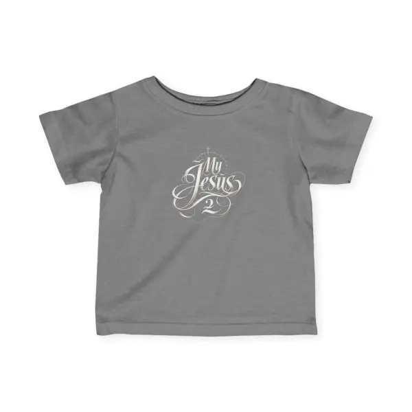Infant Fine Jersey Tee My Jesus 2 TM - Image 9