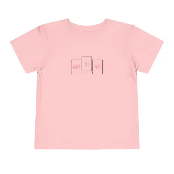 Toddler Short Sleeve Tee READY SET PRAY TM - Image 8
