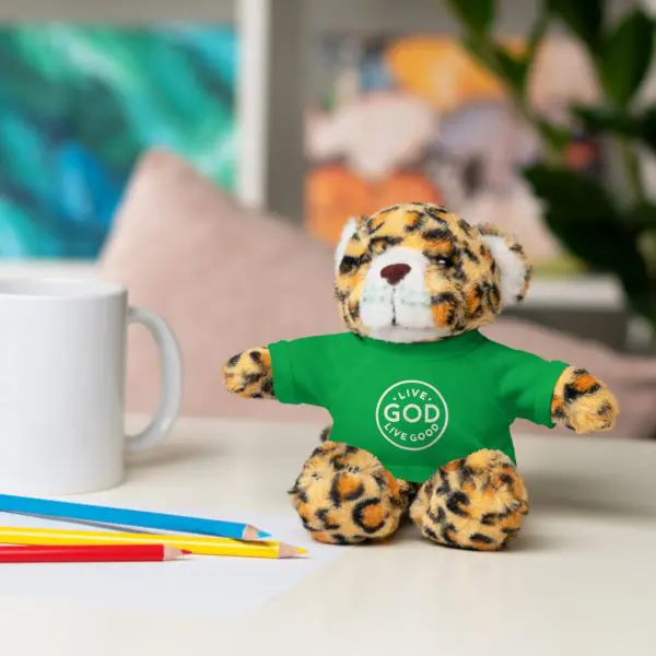 A Stuffed Animal with Tee LIVE GOD LIVE GOOD TM - Image 20