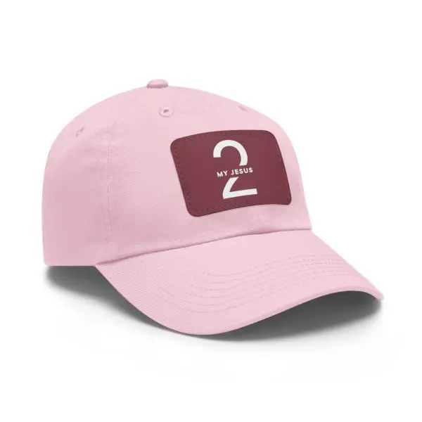 Hat with Leather Patch (Rectangle) My Jesus 2 TM - Image 22