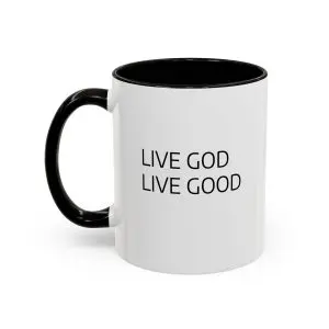Colorful Mugs, 11oz LIVE GOD LIVE GOOD TM