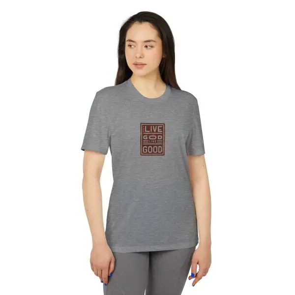 adidas Unisex Sport T-shirt LIVE GOD LIVE GOOD TM - Image 5