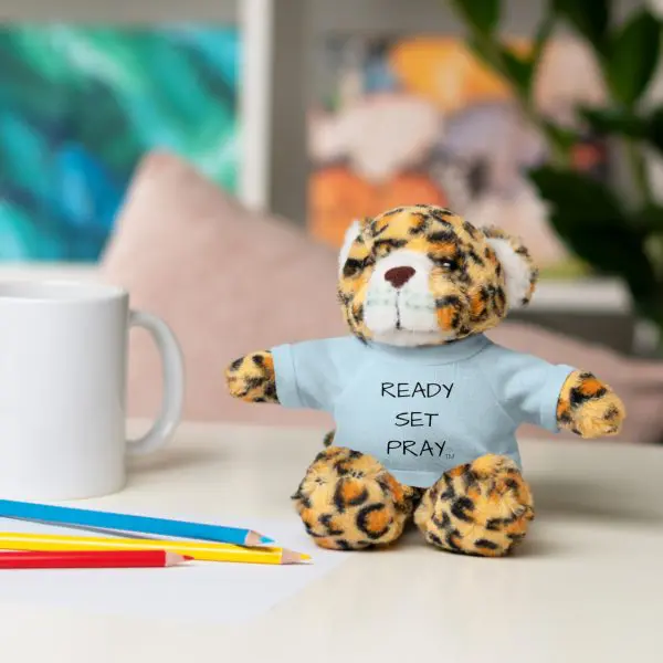 A Stuffed Animal with Tee READY SET PRAY TM - Image 27
