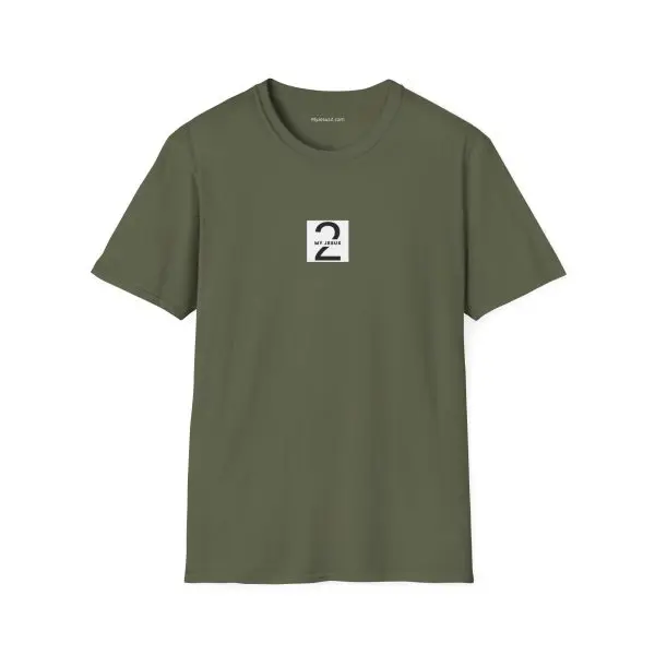 My Jesus 2 Logo Unisex Softstyle T-Shirt TM - Image 5