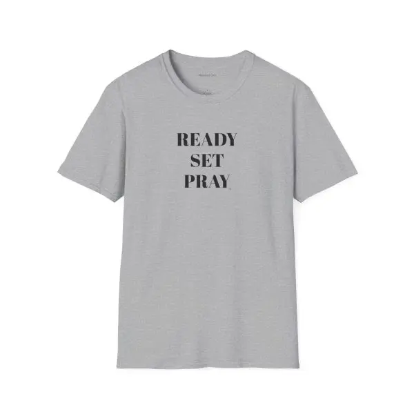 READY SET PRAY Unisex Softstyle T-Shirt TM - Image 7