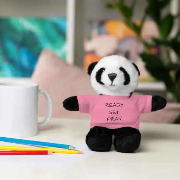 A Stuffed Animal with Tee READY SET PRAY TM - Image 69