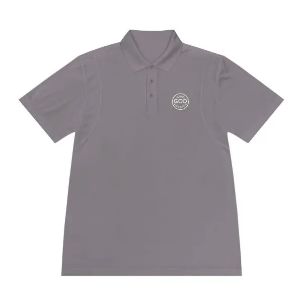 LIVE GOD LIVE GOOD Men's Sport Polo Shirt TM - Image 7