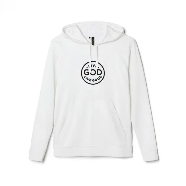 Unisex adidas Fleece Hoodie LIVE GOD LIVE GOOD TM - Image 2
