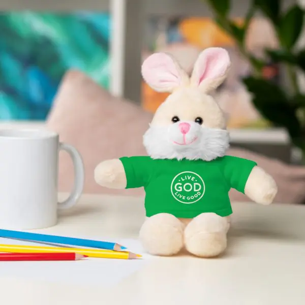 A Stuffed Animal with Tee LIVE GOD LIVE GOOD TM - Image 18