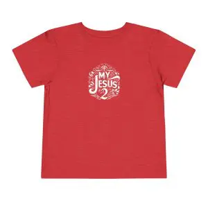 My Jesus 2 Toddler Short Sleeve Tee TM