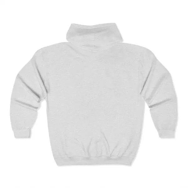 Unisex Blend Heavy Full Zip Hooded Sweatshirt LIVE GOD LIVE GOOD TM - Image 6