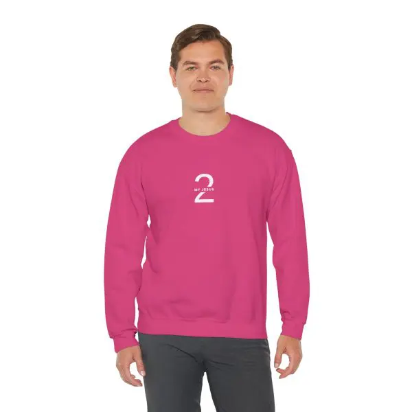 Unisex Heavy Blend Crewneck Sweatshirt My Jesus 2 TM - Image 35