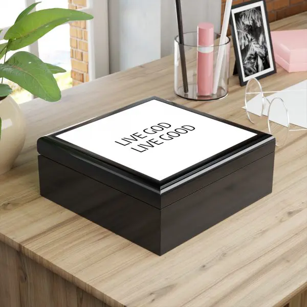 Jewelry Box LIVE GOD LIVE GOOD TM - Image 2