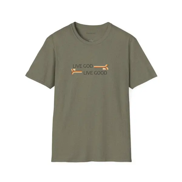 LIVE GOD LIVE GOOD Unisex Softstyle T-Shirt TM - Image 7