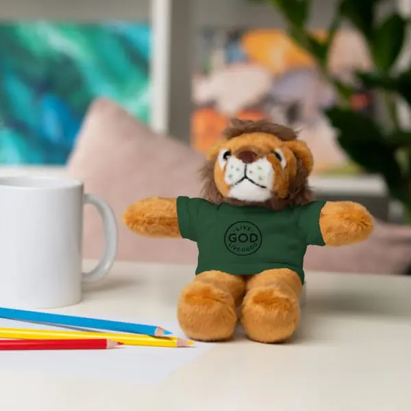 A Stuffed Animal with Tee LIVE GOD LIVE GOOD TM - Image 22