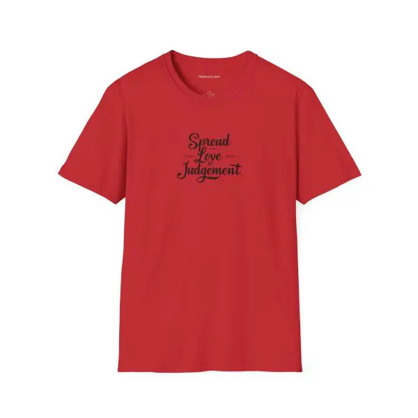 Spread Love Not Judgement Unisex Softstyle T-Shirt TM - Image 17