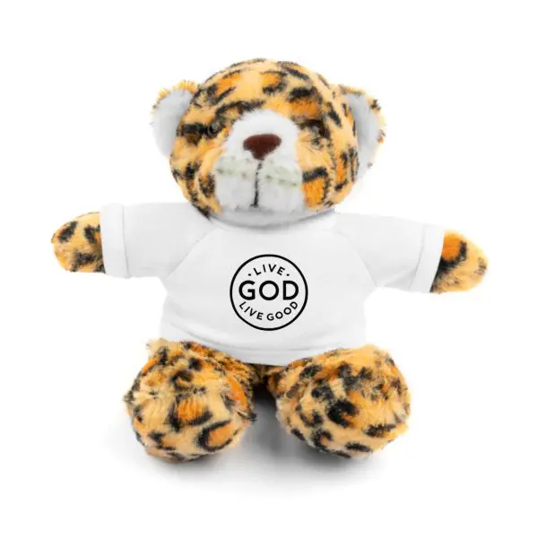 A Stuffed Animal with Tee LIVE GOD LIVE GOOD TM - Image 89