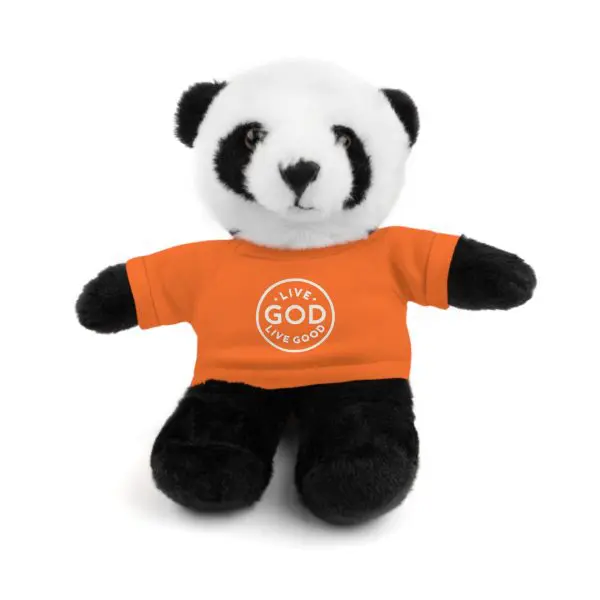 A Stuffed Animal with Tee LIVE GOD LIVE GOOD TM - Image 69