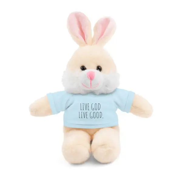 A Stuffed Animal with Tee LIVE GOD LIVE GOOD TM - Image 25