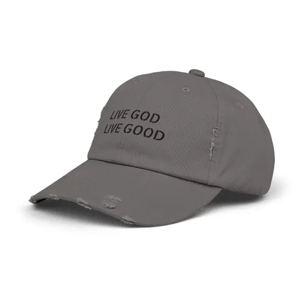 A Hat Distressed LIVE GOD LIVE GOOD TM - Image 18
