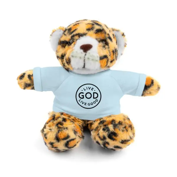 A Stuffed Animal with Tee LIVE GOD LIVE GOOD TM - Image 53
