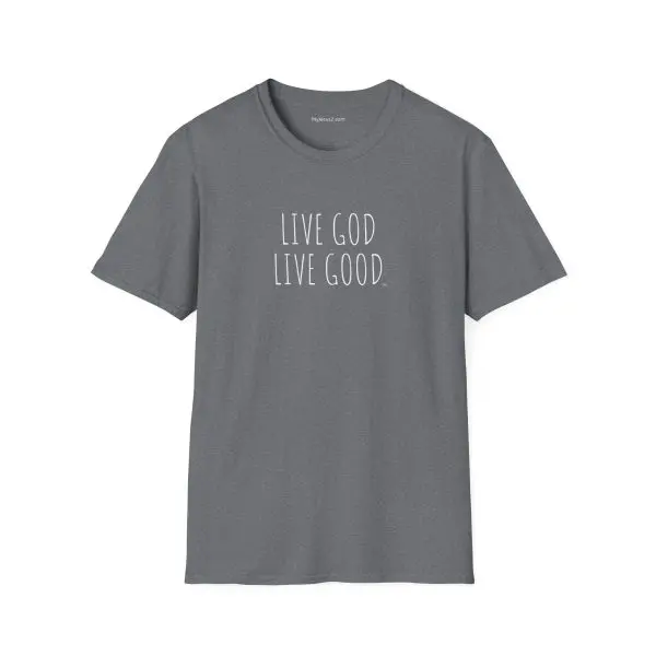 LIVE GOD LIVE GOOD Unisex Softstyle T-Shirt TM - Image 19