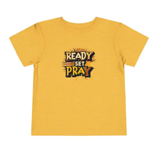 READY SET PRAY Toddler Short Sleeve Tee TM - Image 9