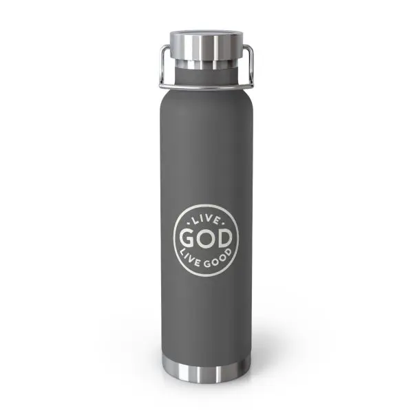 Copper Vacuum Insulated Bottle, 22oz LIVE GOD LIVE GOOD TM - Image 5