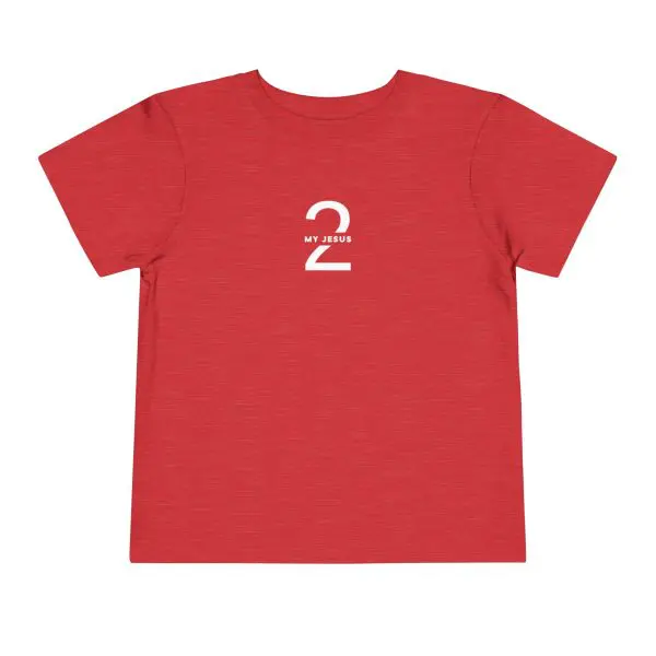My Jesus 2 Logo Toddler Short Sleeve Tee TM - Image 17