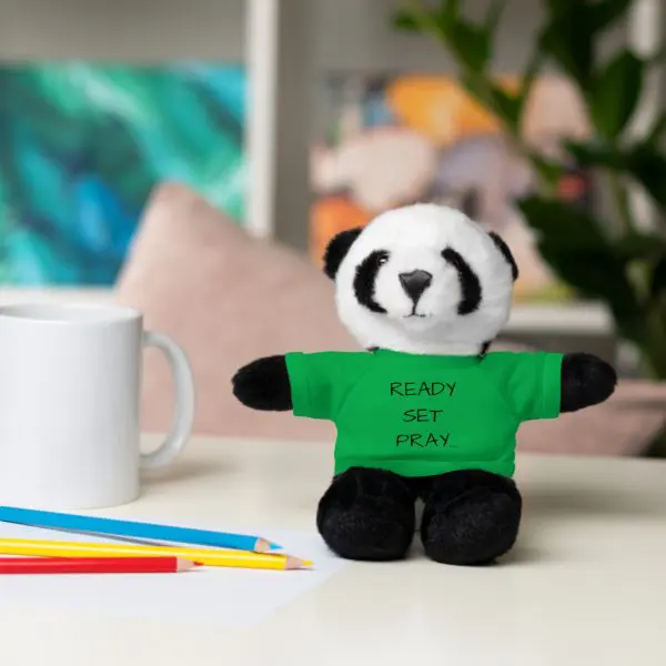 A Stuffed Animal with Tee READY SET PRAY TM - Image 105