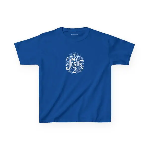 Kids Heavy Cotton Tee My Jesus 2 TM
