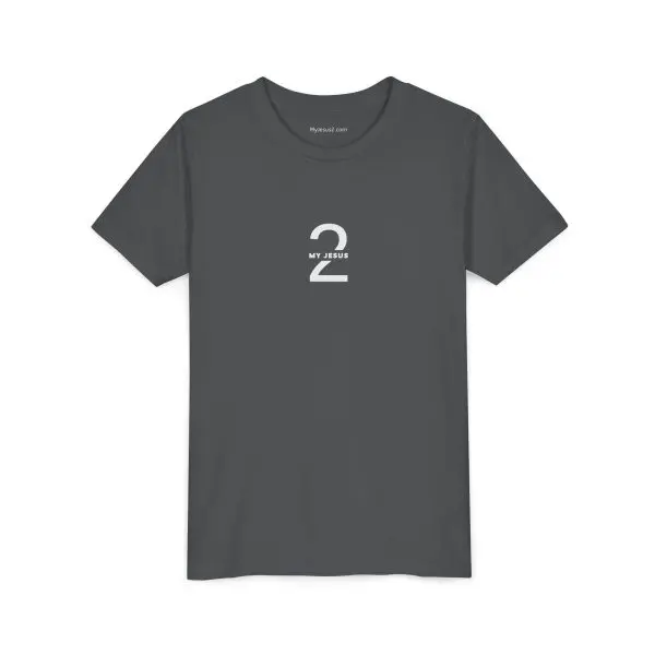 My Jesus 2 Logo Youth Short Sleeve Tee TM - Image 10