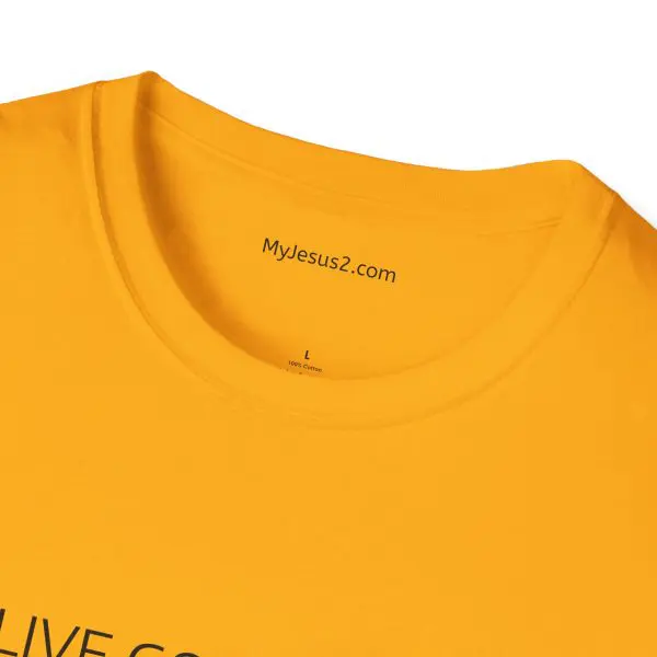 LIVE GOD LIVE GOOD Unisex Softstyle T-Shirt TM - Image 6