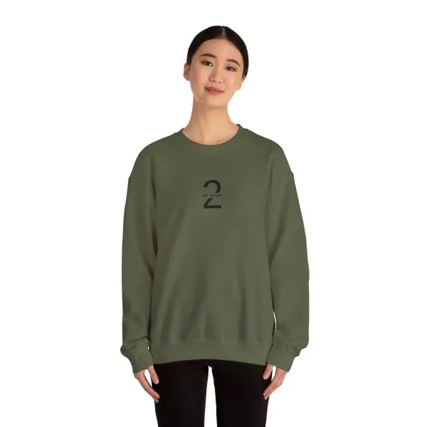 Unisex Heavy Blend Crewneck Sweatshirt My Jesus 2 Logo TM - Image 18