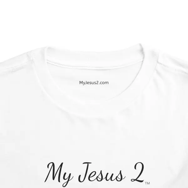 My Jesus 2 Toddler Short Sleeve Tee TM - Image 3
