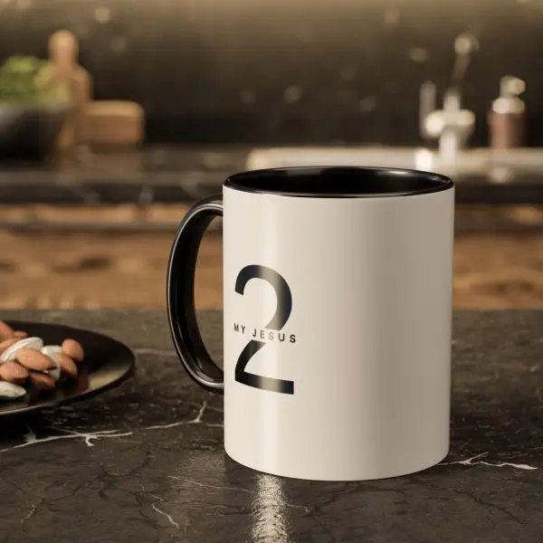 Colorful Mugs, 11oz My Jesus 2 TM - Image 2