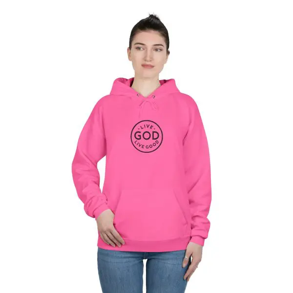Unisex EcoSmart Pullover Hoodie Sweatshirt LIVE GOD LIVE GOOD TM - Image 35