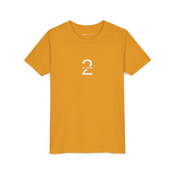 My Jesus 2 Logo Youth Short Sleeve Tee TM - Image 11