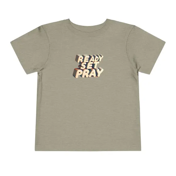 Toddler Short Sleeve Tee READY SET PRAY TM - Image 10