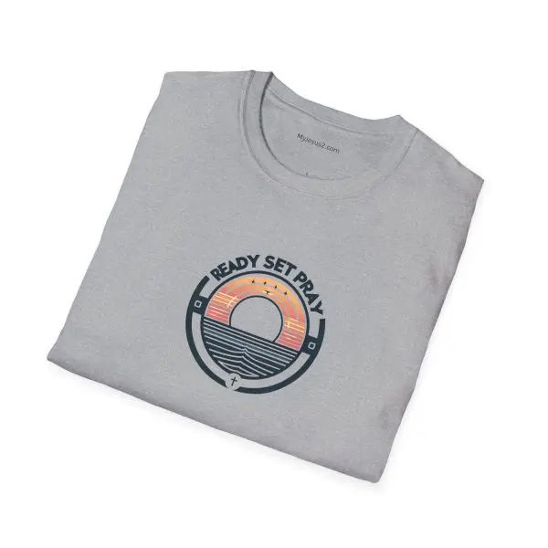 READY SET PRAY Unisex Softstyle T-Shirt TM - Image 2