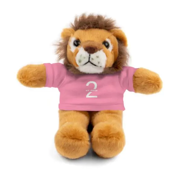 A Stuffed Animal with Tee My Jesus 2 Logo TM - Image 67