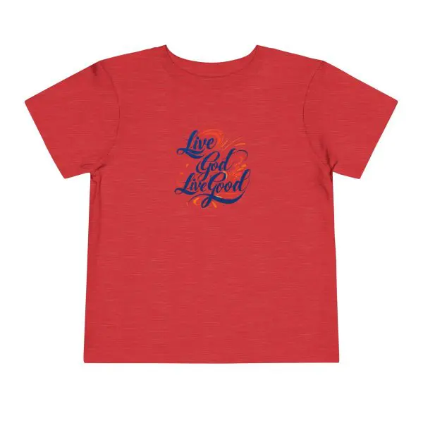 LIVE GOD LIVE GOOD Toddler Short Sleeve Tee TM - Image 15